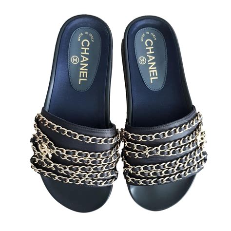 chanell sandalen|chanel sandals shop online.